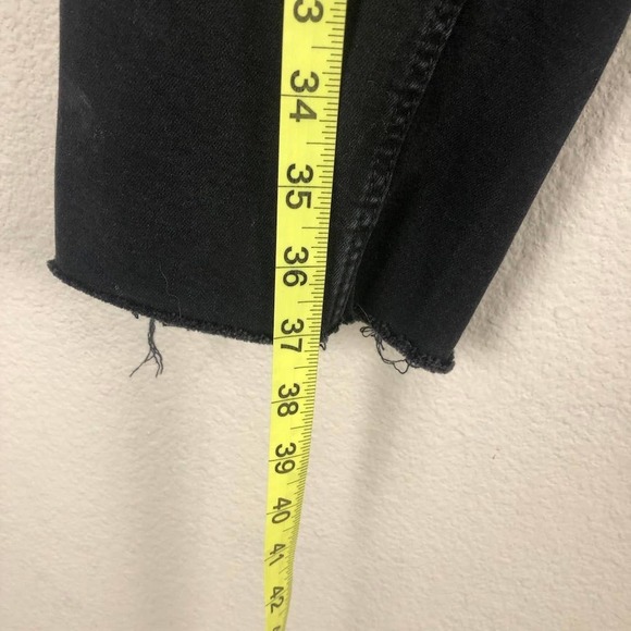 Zara Black Straight Leg Jeans with Floral Embroidery - Picture 9 of 15